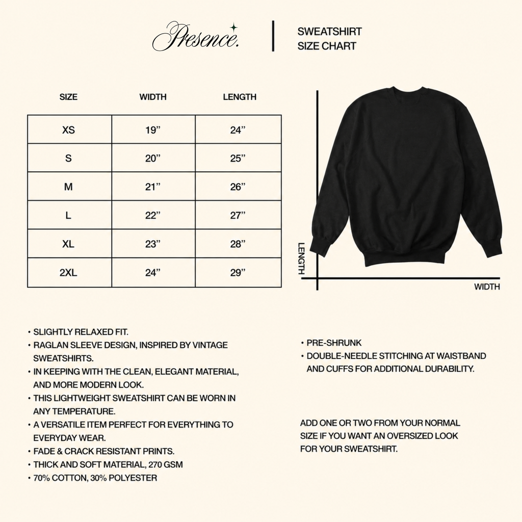 PRSNC SWEATSHIRT V1