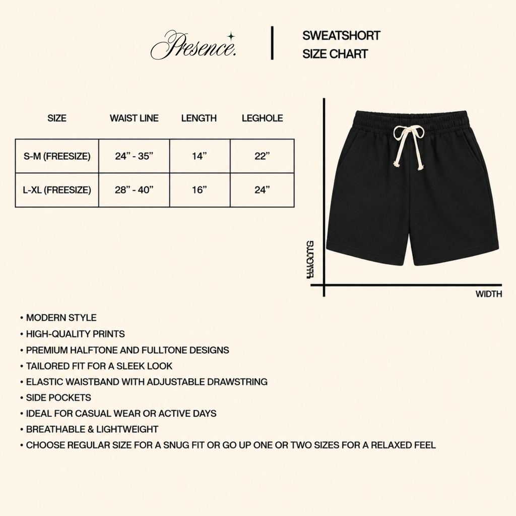 PRSNC SHORTS V1